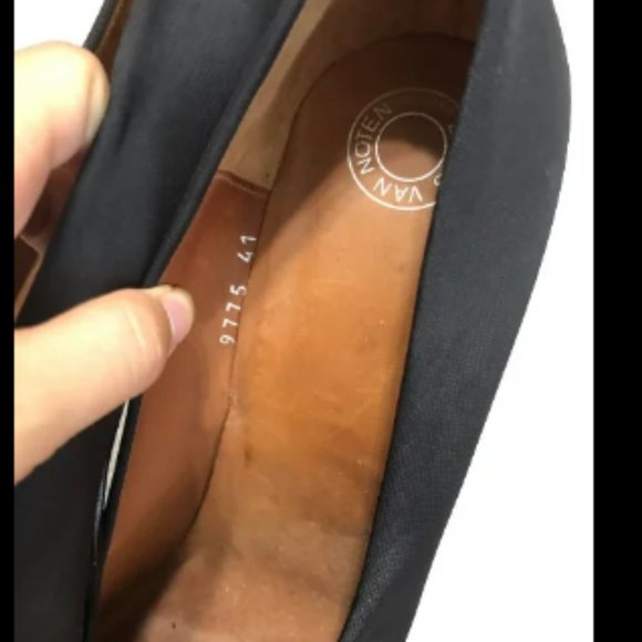 Dries Van Noten Black High Heels Sz 41 - Picture 3 of 8